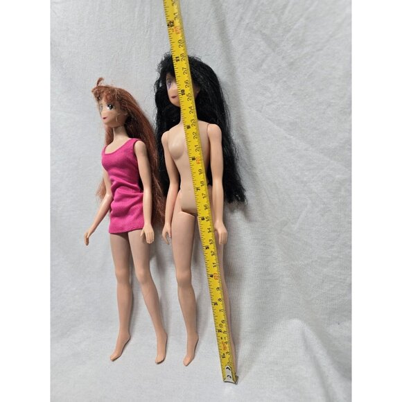 1997 SAILOR MOON DELUXE ADVENTURE DOLLS 11.5" Sailor Mars And Jupiter- TLC - Picture 2 of 16